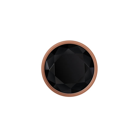 Gender X GOLD DIGGER SMALL - Small Butt Plug with Black Gem Base > Anal Range > Jewel Butt Plugs