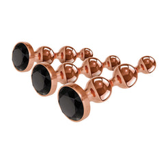 Gender X GOLD DIGGER SET -  Metallic Butt Plugs - Set of 3 Sizes