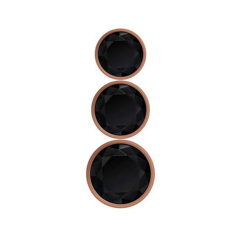 Gender X GOLD DIGGER SET - Metallic Butt Plugs - Set of 3 Sizes > Anal Range > Butt Plug Kits