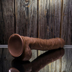 Gender X 10'' FLEXSKIN Poseable True Feel Dark Dildo > Dildos > Large Dildos