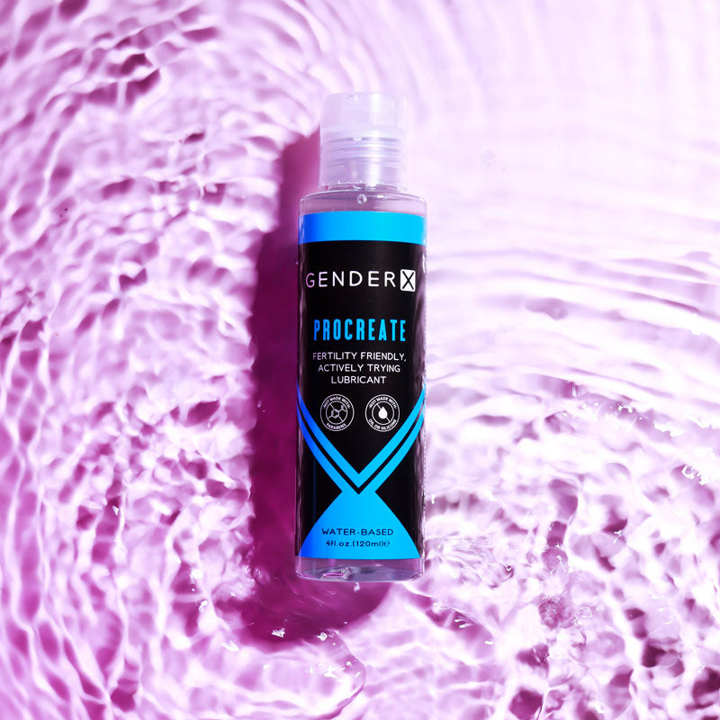 Gender X PROCREATE - 120 ml - Fertility Friendly Water Based Lubricant