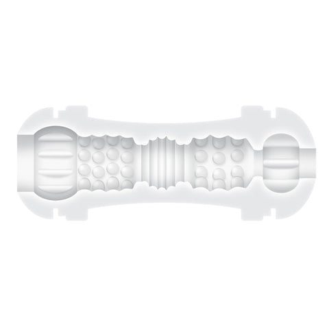 Gender X Double Fantasy Double Ended Stroker for Versatile Pleasure Strokers - Manual