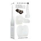 Gender X Stroke and Poke 8 Inch Stroker Dong > Sex Toys For Men > Masturbators > Vibrating