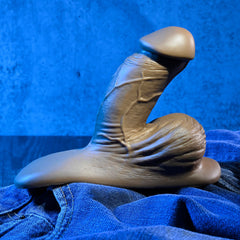 Gender X 4 Inch Silicone Packer - Dark 4 Inch Size