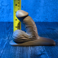 Gender X 4 Inch Silicone Packer - Dark 4 Inch Size