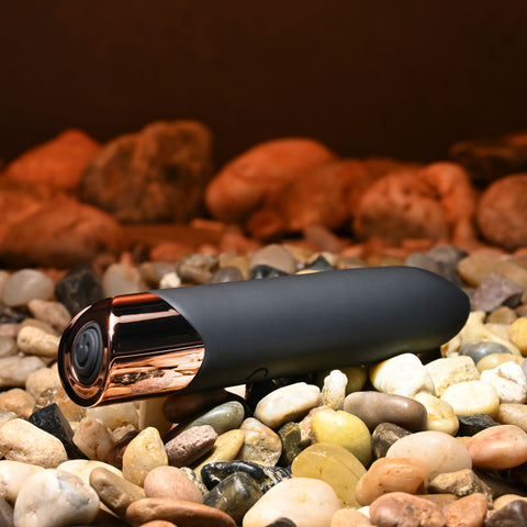 Gender X The Gold Standard Rose Gold 10 cm USB Rechargeable Bullet Vibrator BULLETS