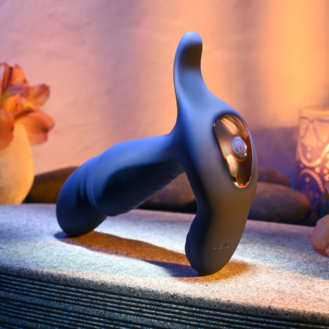 Gender X True 13.5 Centimeter USB Rechargeable Thrusting Prostate Massager > Anal Range > Prostate Massagers