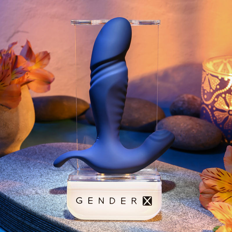 Gender X TRUE  -  13.5 cm USB Rechargeable Thrusting Prostate Massager