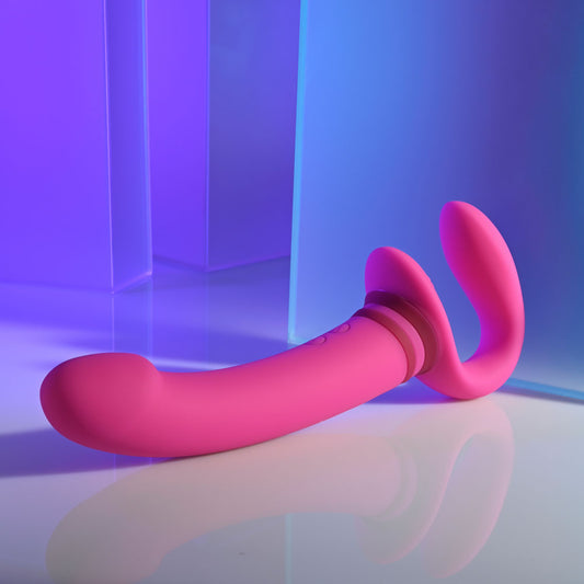 Gender X SHARING IS CARING -  21.9 cm USB Rechargeable Strapless Strap-On