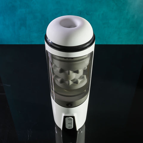 Gender X GET YOUR STROKE ON 13.3cm Vibrating Stroker GENDER EXPRESSION