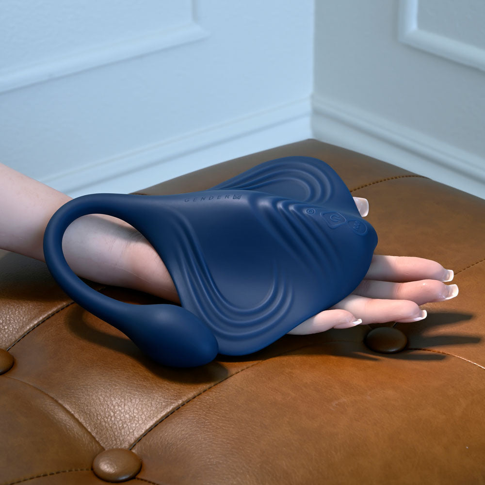 Gender X Daily Grind Grinding Pad with Anal Plug > Vibrators > Vibrating Pads