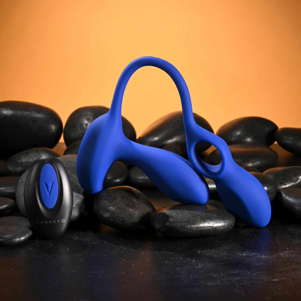Gender X Back For More Dual USB Rechargeable Dual Stimulator with Wireless Remote Silicone > Sex Toys > Couples Toys