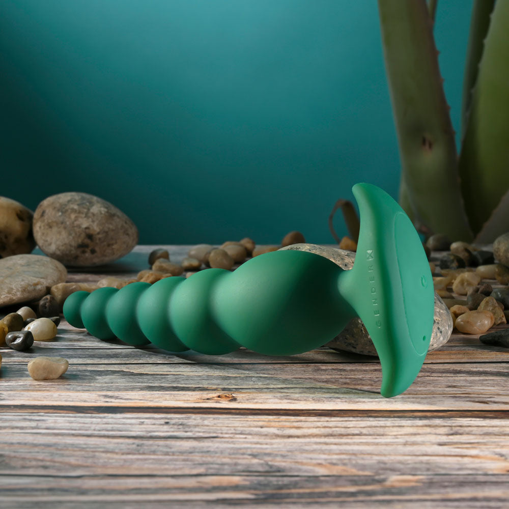 Gender X The Rattler – USB Rechargeable 17 cm Vibrating Twirling Anal Plug > Anal Range > Vibrating Butt Plugs