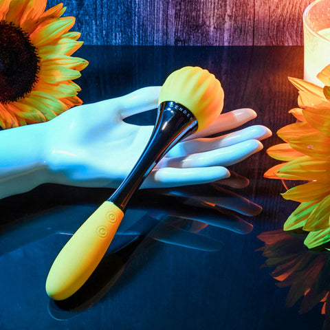 Gender X Sunflower 20 Centimeter USB Rechargeable Massage Wand Electric Massager