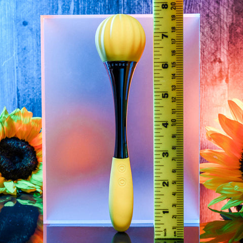 Gender X Sunflower 20 Centimeter USB Rechargeable Massage Wand Electric Massager