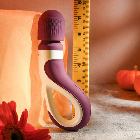 Gender X HANDLE IT - White USB Rechargeable Massager Wand 19cm Electric Massager