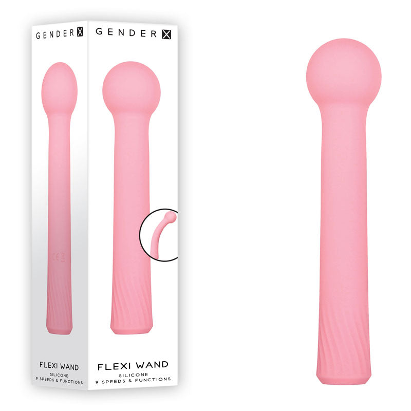 Gender X FLEXI WAND -  16.6 cm USB Rechargeable Vibrator