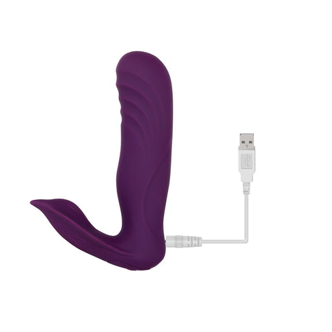 Gender X Velvet Hammer USB Rechargeable Wearable Vibe with Remote Control VIBRATORS