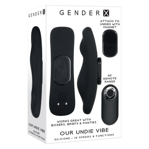 Gender X OUR UNDIE VIBE - USB Rechargeable Panty Vibe 9.6cm Panty Vibrators