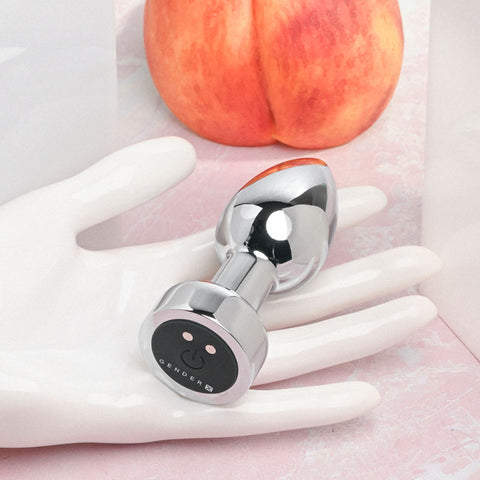 Gender X Rockin' Metal Plug 9.3 cm USB Rechargeable Butt Plug GENDER EXPRESSION