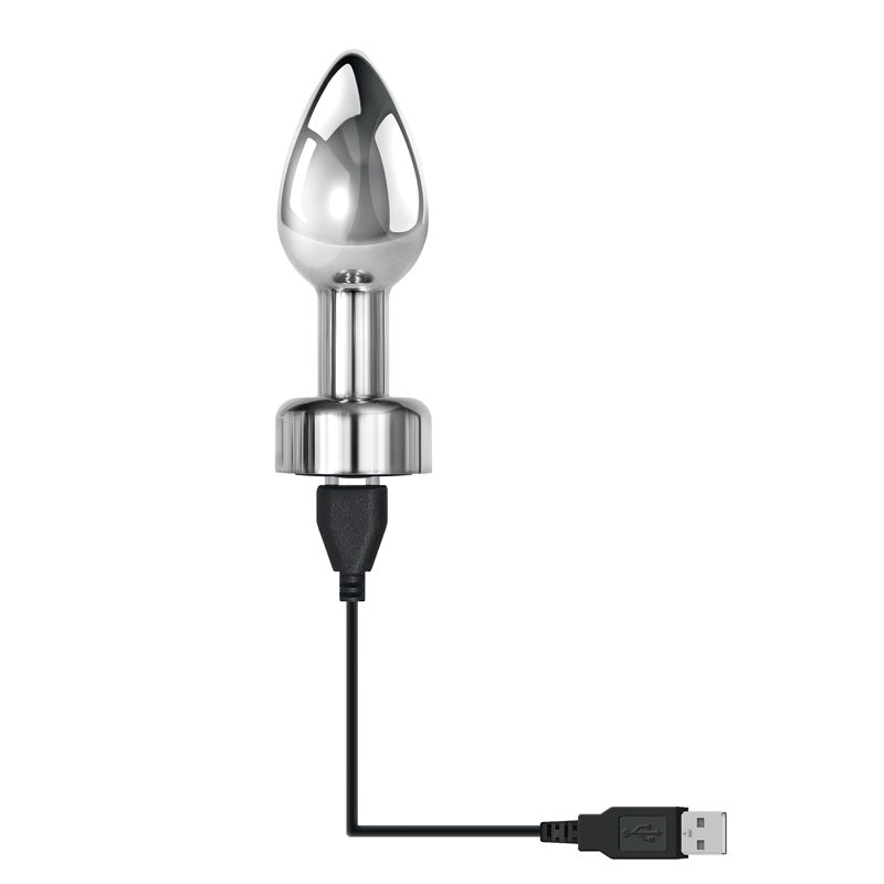 Gender X Rockin' Metal Plug 9.3 cm Butt Plug > Anal Range > Vibrating Butt Plugs
