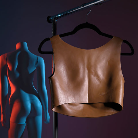Gender X Undergarments Plate C Cup Dark Silicone Enhancements Bodyforms