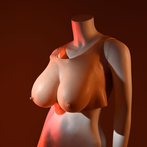 Gender X Plate E-Cup (Light) – Wearable E-Cup Size Breasts Undergarment > Gender > Bodyforms