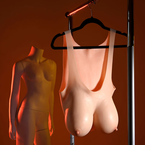 Gender X Plate E-Cup (Light) – Wearable E-Cup Size Breasts Undergarment > Gender > Bodyforms