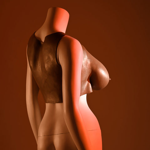 Gender X Undergarments Plate E-Cup Dark Wearable Breasts Bodyforms