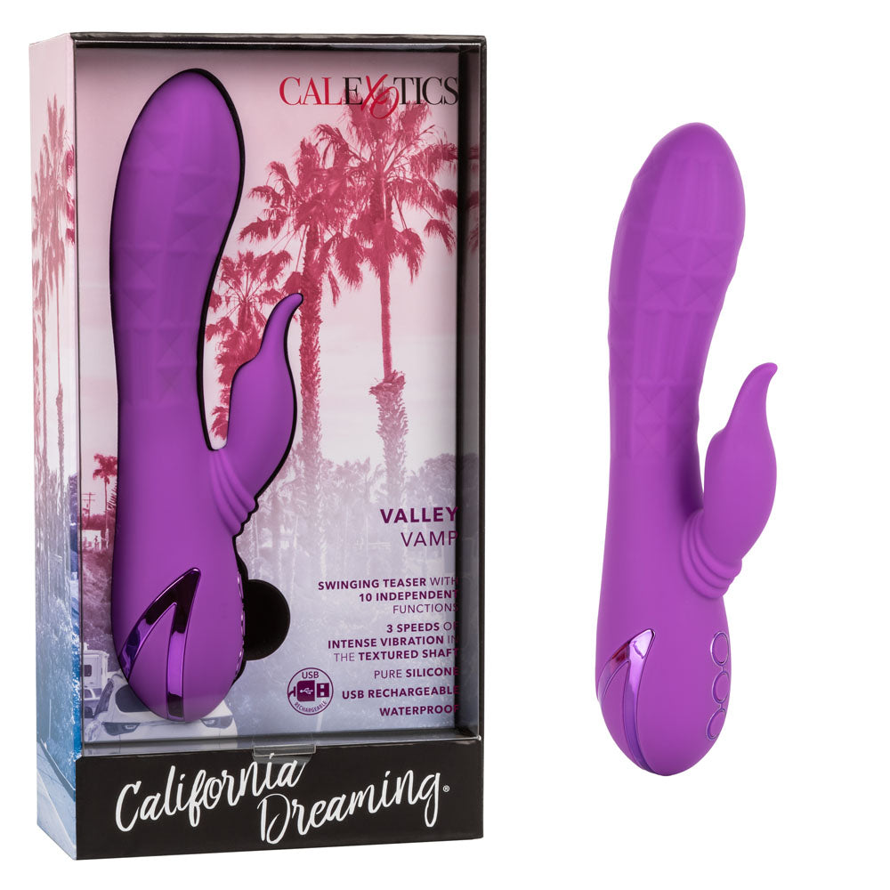 Valley Vamp Rechargeable Silicone Clitoral Vibrator with Rhythm Function > Sex Toys For Ladies > G-Spot Vibrators