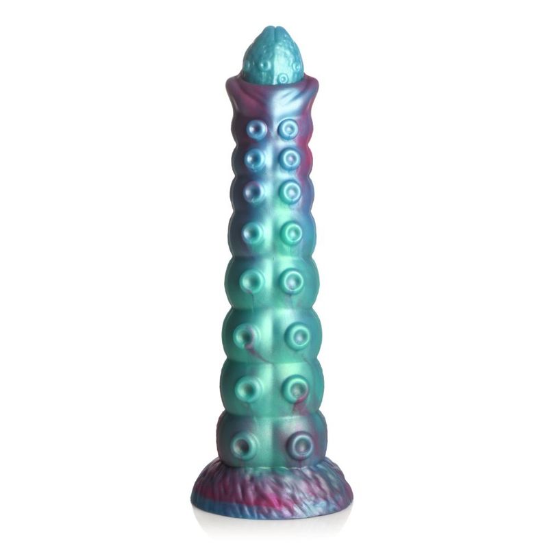 Galactic Breeder Ovipositor (Iridescent) – Silicone Dildo 8.7 Inches Secondary image