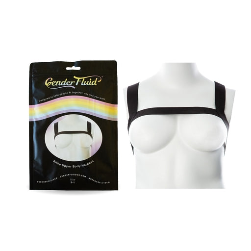 Gender Fluid Billie Harness Black Size S-L Chest 31-47 Inches > Clothes > Womens Harnesses