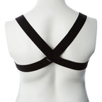 Gender Fluid Mason Harness Black L-XXL Size Chest 40-60 Inches > Clothes > Womens Harnesses