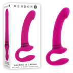 Gender X 21.9 cm Strapless Strap-On Vibrator > Dildos > Strapless Strap Ons