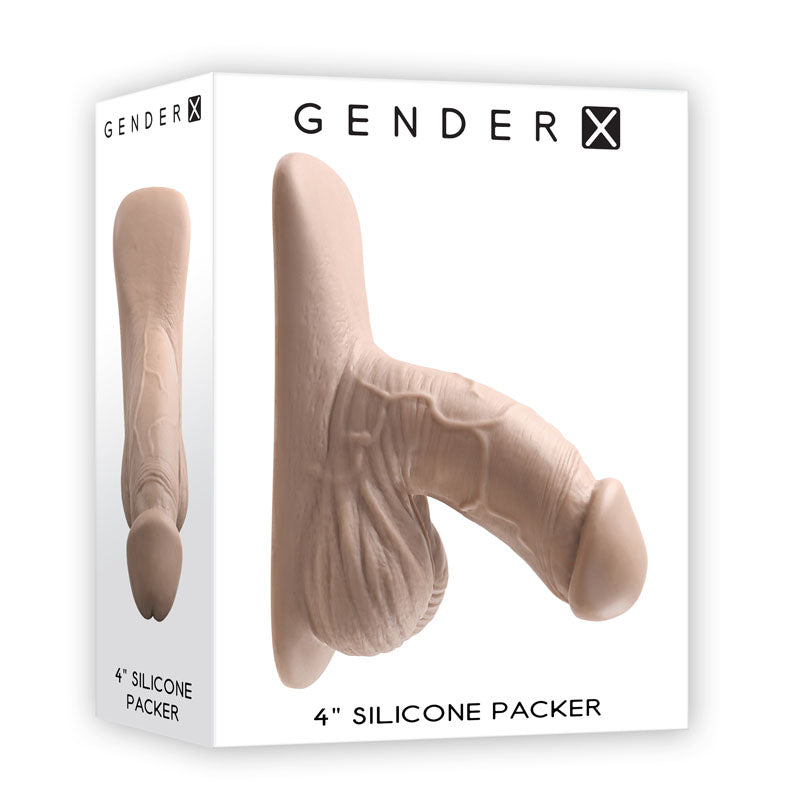 Gender X 4 Inch Silicone Packer Light – Realistic Silicone Packer > Gender > Packers Main image