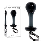Gender X Blow Pop (Black) – Glass Butt Plug > Glass > Toys