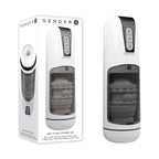 Gender X GET YOUR STROKE ON 13.3cm Vibrating Stroker > Sex Toys For Men > Masturbators Premium
