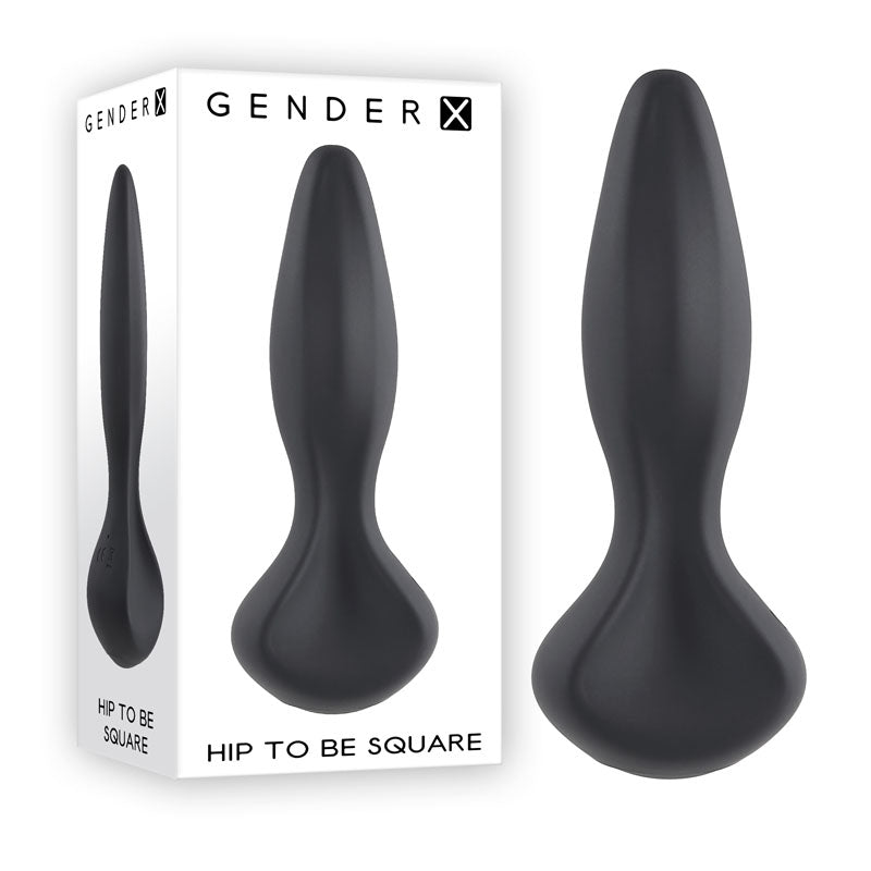 Gender X HIP TO BE SQUARE - 6 Inch Vibrating Plug > Anal Range > Vibrating Butt Plugs