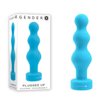 Gender X PLUGGED UP Beaded Vibrator 13.6cm Waterproof > Anal Range > Vibrating Butt Plugs
