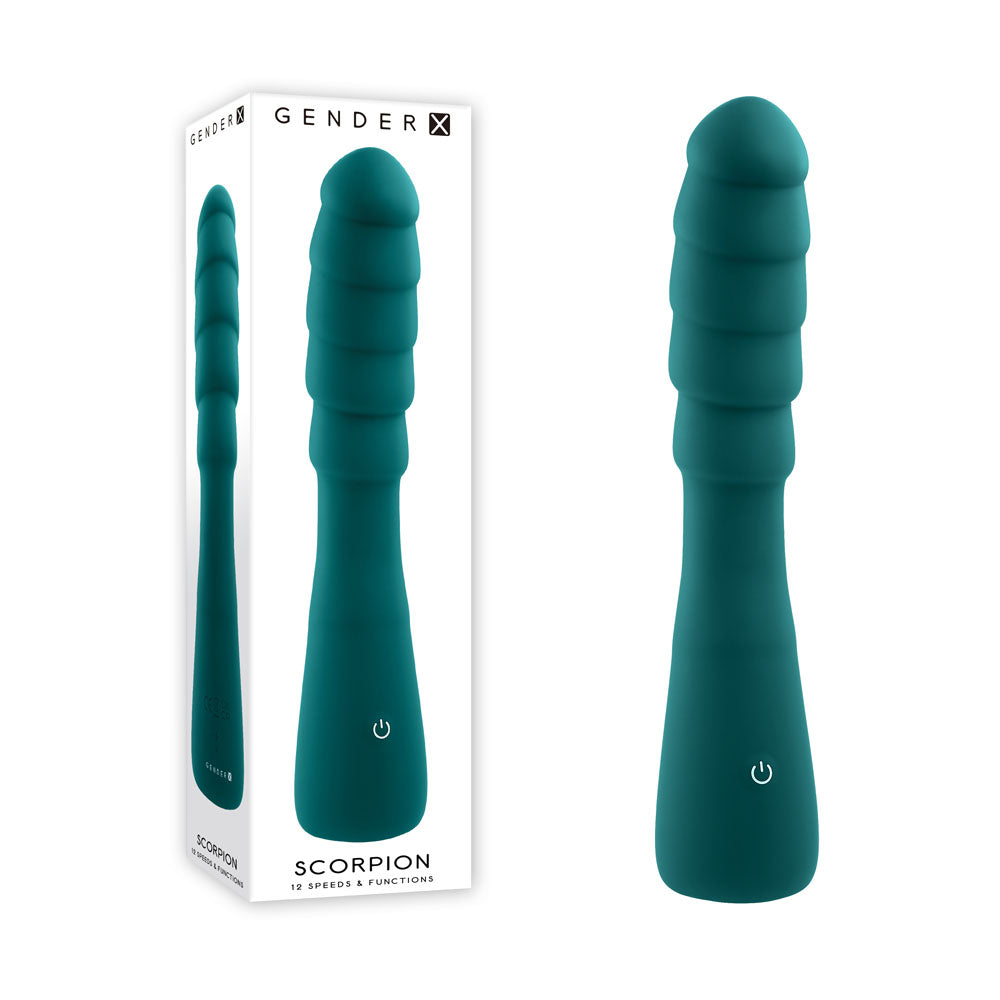 Gender X SCORPION Vibrator 21.2 cm Long Ribbed Design > Vibrators > Standard Vibrators