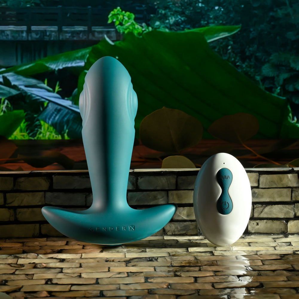 Gender X TUNNEL TAPPER Remote Control Plug 12.1 cm > Anal Range > Vibrating Butt Plugs