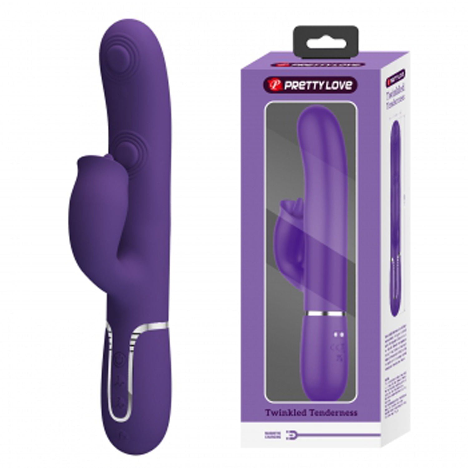 Pretty Love Gigi – 3-in-1 Multi-Function Rabbit Vibrator with 7 Settings > Vibrators > Ladies > Rabbit