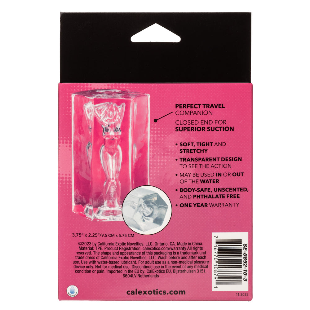 Girls Girls Girls™ Transparent Soft Stretchy Masturbator > Sex Toys For Men > Masturbators > Manual