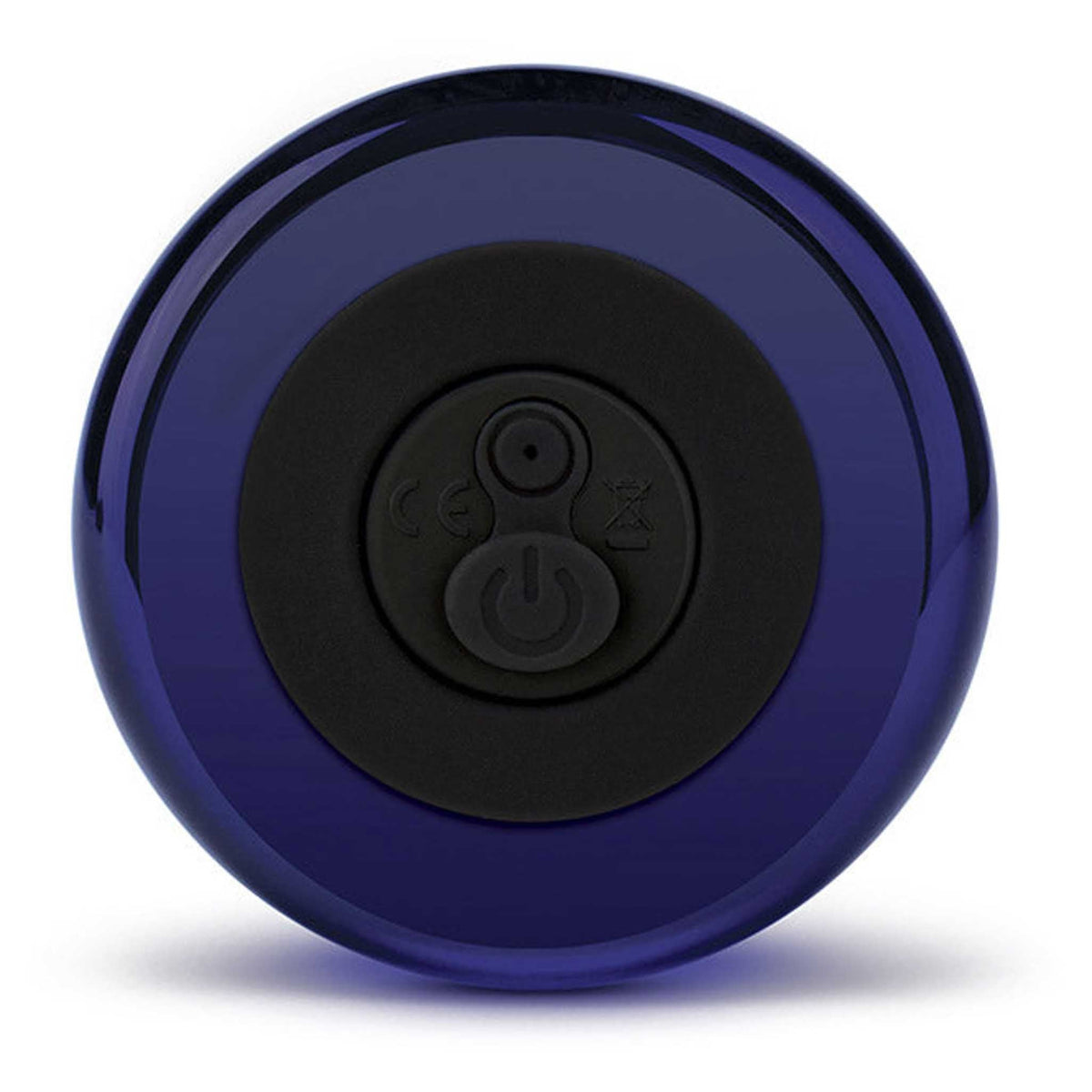 Glas 4 Inch Remote Controlled Vibrating Dotted G-Spot P-Spot Plug > Anal Range > Vibrating Butt Plugs
