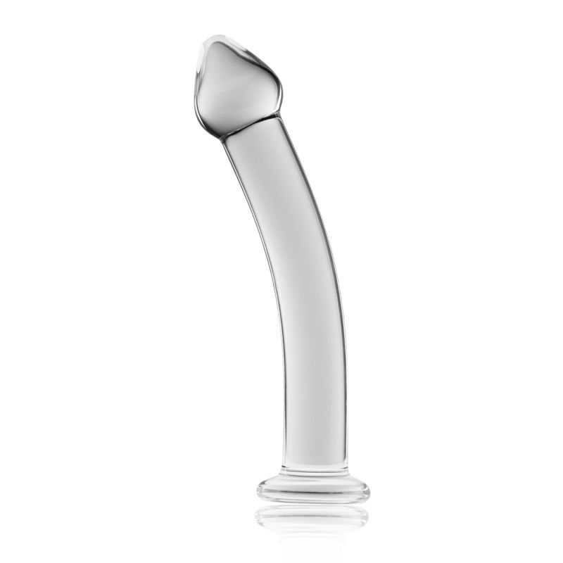 Glass Romance 3 Clear 7.5 Inch Glass Dildo Sensation Adult Toy > Glass > Dildos Main image