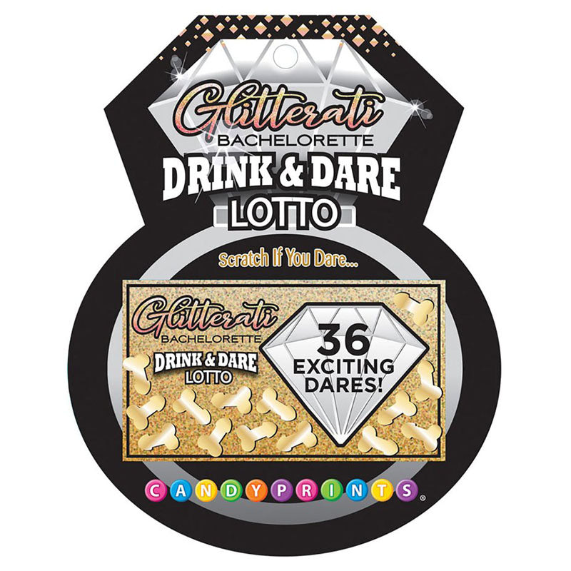 Glitterati Drink and Dare Lotto Game – Interactive Party Game for Hens Celebration > Novelties > Party Supplies