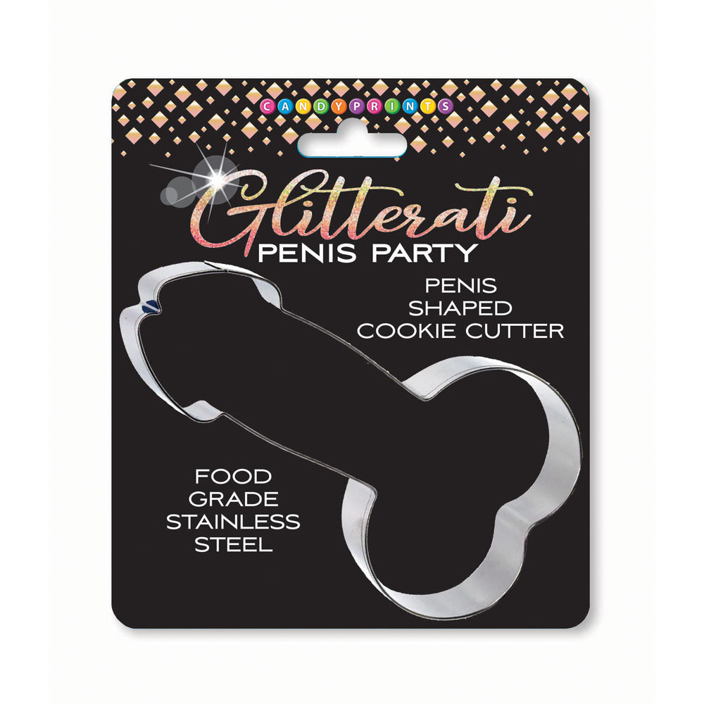 Glitterati Penis Cookie Cutter > Novelties > Party Supplies Main image