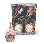Glitterati Penis Party Cupcake Set of 24 > Novelties > Party Supplies
