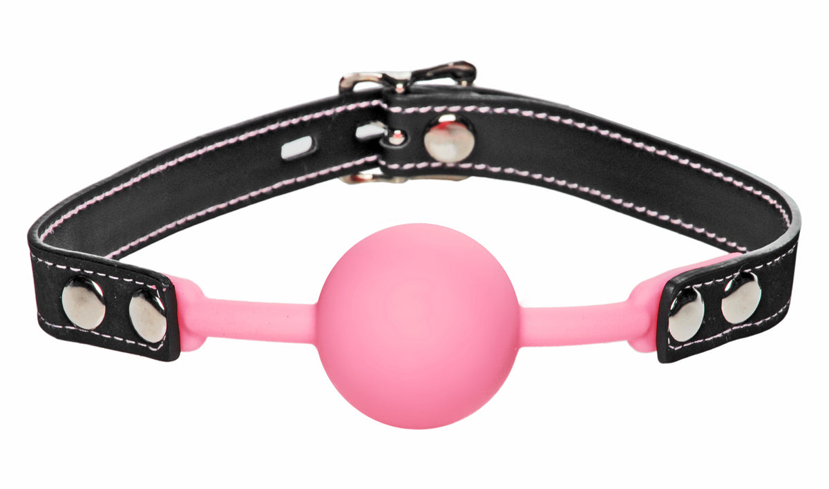 Glow Gag Glow in the Dark Silicone Ball Gag > Bondage Gear > Gags and Bits