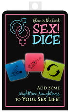Glow In The Dark Sex Dice Set > Novelties > Games